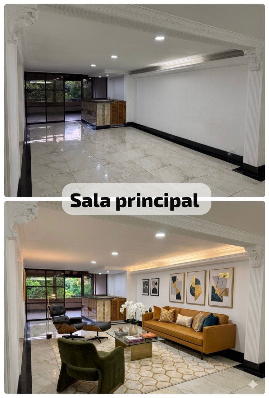 Apartamento en Orquídeas 240 metros con terraza 840 millones [reformar
